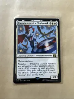 MTG Captain America, Skybound MSC 0588 R NM Regular - Image 1