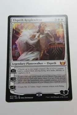 MTG Elspeth Resplendent x1- -Streets of New Capenna-Lightly Played - Image 1