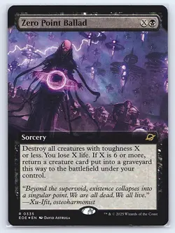 Zero Point Ballad (Extended Art) 335 Edge of Eternities MTG Foil NM - Image 1