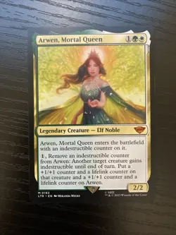 Arwen, Mortal Queen 0193 Lord of the Rings Mythic Magic The Gathering English NM - Image 1