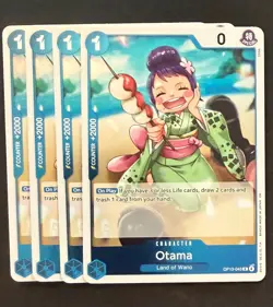 One Piece - Otama OP13-043 Foil Playset (x4) - Carrying on His Will - Image 1