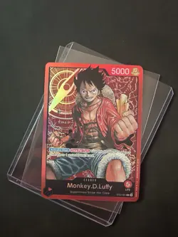 Monkey.D.Luffy (001) *PRE ERRATA* Starter Deck 1: Straw Hat Crew ST01-001 #2 - Image 1