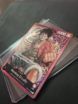 Monkey.D.Luffy (001) *PRE ERRATA* Starter Deck 1: Straw Hat Crew ST01-001 #2 - Image 2