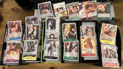 3,000+ One Piece TCG Bulk Lot Cards Common, Uncommon, Leaders, Holos OP02-OP16 - Image 1