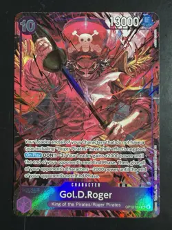 Gol.D.Roger (Alt Art) OP13-064 SR Carrying on His Will - ONE PIECE Card ENGLISH - Image 1
