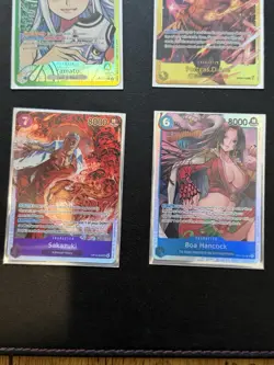 One Piece Card Game Holo Foil Card Lot x6 Yamato Ace Boa Hancock English - Image 4