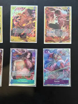 One Piece Card Game Holo Foil Card Lot x6 Yamato Ace Boa Hancock English - Image 5