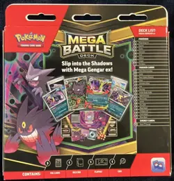 Pokemon TCG Mega Battle Deck Mega Gengar ex Factory Sealed Brand New - Image 2