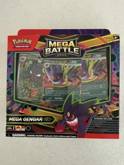 Pokemon TCG Mega Gengar Ex Battle Deck Box Factory Sealed Haunter 027 Promo - Image 1