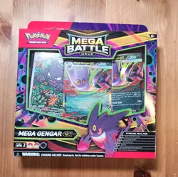 Pokemon TCG Mega Battle Deck Mega Gengar Ex Rare Mint Promo Factory Sealed NEW - Image 1