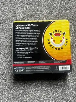 Pokemon TCG Pokemon Day 2026 Collection Box Pikachu Promo BRAND NEW & SEALED - Image 2