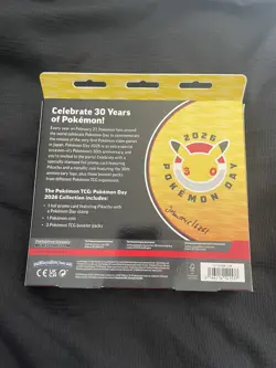 NEW POKEMON DAY 2026 COLLECTION BOX POKEMON CARD TCG SEALED - Image 2
