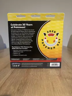 Pokemon TCG 2026 Pokemon Day Collection Box Sealed New Exclusive Promo Cards - Image 3