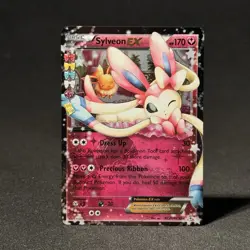 Pokemon SYLVEON EX RC32-32 Holo Generations Set Radiant Collection PACK FRESH OC - Image 1