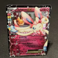 Pokemon SYLVEON EX RC32-32 Holo Generations Set Radiant Collection PACK FRESH OC - Image 2