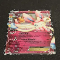 Pokemon SYLVEON EX RC32-32 Holo Generations Set Radiant Collection PACK FRESH OC - Image 3