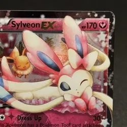 Pokemon SYLVEON EX RC32-32 Holo Generations Set Radiant Collection PACK FRESH OC - Image 5