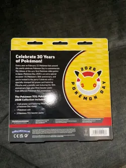 X3 Pokemon TCG Pokemon Day 2026 Collection Box Bundle Brand New & Factory Sealed - Image 2