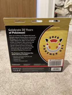 Pokemon TCG Pokemon Day 2026 Collection Box Brand New & Factory Sealed - Image 2