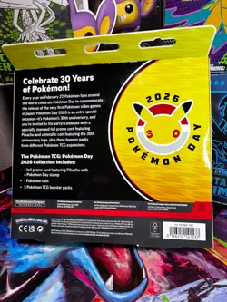Pokemon TCG Pokemon Day 2026 Collection Box New & Sealed Pikachu promo - Image 3