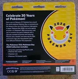 Pokemon TCG Pokemon Day 2026 Collection Box Brand New & Factory Sealed - Image 2