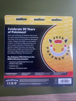 Pokemon Day 2026 Collection Box TCG New Factory Sealed - Image 2