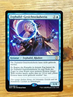 Mtg Magic: Zephalid-Gesichtsrauberin/ Cephalid Facetaker, DEUTSCH, Nearmint - Image 1