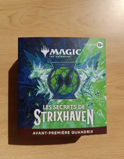 Magic Secrets of Strixhaven Prerelease Quandrix Francese Sealed 6 Packs FR - Image 1