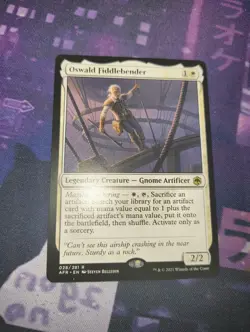 Oswald Fiddlebender - Adventures in the Forgotten Realms - Near Mint - MTG Card - Image 1