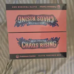 Pokemon TCG Chaos Rising Pokemon Center ETB - Brand New & Sealed x2 - Image 3