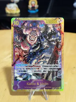 Kaido & Linlin OP08‑119 SEC Secret Rare One Piece Card Game OP08 NM/Mint - Image 1