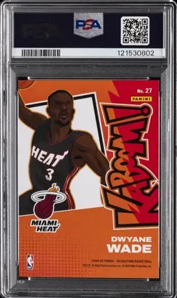 2024 PANINI REVOLUTION KABOOM! VERT #27 DWYANE WADE PSA 9 - Image 2