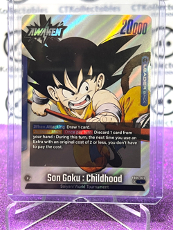 2025 DRAGON BALL SUPER MANGA BOOSTER SON GOKU : CHILDHOOD # FB06-025 L FOIL CARD - Image 1