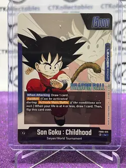 2025 DRAGON BALL SUPER MANGA BOOSTER SON GOKU : CHILDHOOD # FB06-025 L FOIL CARD - Image 2