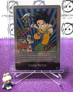 DRAGON BALL SUPER MANGA BOOSTER ENERGY MARKER # E-47 FOIL CARD 2025 - Image 1