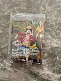 Carte One Piece TCG – Monkey D. Luffy OP13-001 – Musee Grevin Paris Exclusive Pr - Image 1