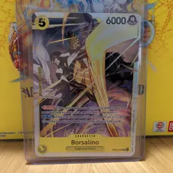 Bandai One Piece Card Game Borsalino Character EB04-058 Special Foil EN 6000 - Image 1