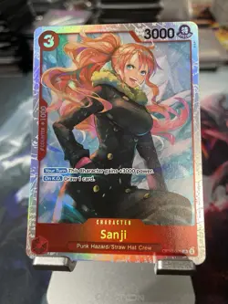 Sanji OP10-005 SR One Piece TCG Royal Blood - English NM - Image 1