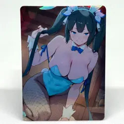 Danmachi Hestia Goddess Anime Waifu ACG Foil Card - Image 1