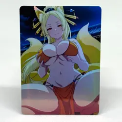 High School DxD Yasaka Goddess Anime Waifu ACG Foil Card - Image 1