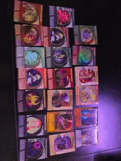 Bakugan Rare Card Lot of 20 Cards Holographic Hologram Lenticular Maxus Helios - Image 1
