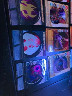 Bakugan Rare Card Lot of 20 Cards Holographic Hologram Lenticular Maxus Helios - Image 5