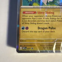 Goodra Choas Rising Stamped Promo 077 “FACTORY SEALED” with card set. - Image 5