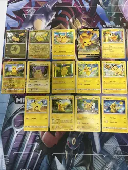 25 Different Pikachu Pokemon TCG Card Lot - Sun & Moon XY + More - Image 2