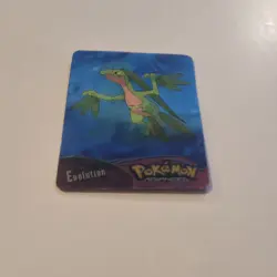 Pokemon Advanced 2004 Lenticular Treeko Grovyle Sceptile Evolution Panini - Image 3