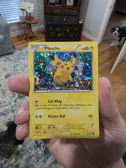 Pikachu 6/12 McDonalds 2015 Holo Promo Pokemon Card TCG - Image 1