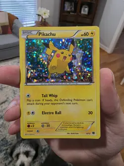 Pikachu 6/12 McDonalds 2015 Holo Promo Pokemon Card TCG - Image 2