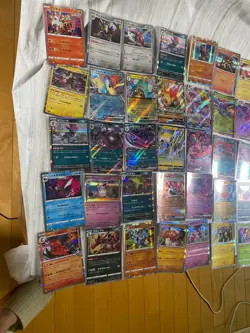 Pokemon Card Lot 40 Japanese Holo Cards ex V VMAX Rare Collection Foil - Image 3