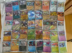 Pokemon Card Lot 40 Japanese Holo Cards ex V VMAX Ancient Future Rare - Image 2