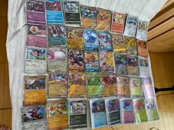 Pokemon Card Lot 40 Japanese Holo Cards ex V VMAX Ancient Future Rare - Image 3
